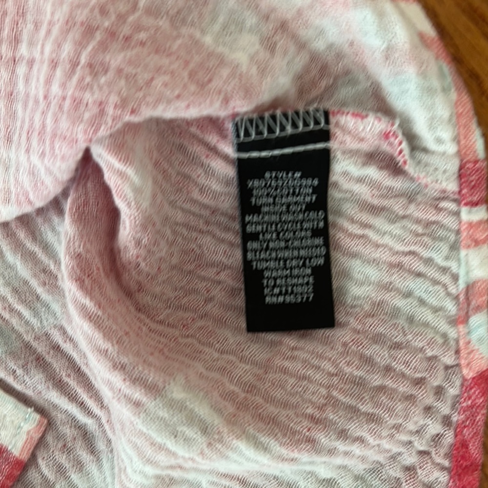 Sanctuary Red and White Plaid Button-Up Shirt - Picture 10 of 10